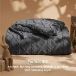Bedsure Faux Fur Duvet Cover Set - King Size