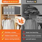 WOWBOX Under Bed Sheet Organizer Set - 6 Pack