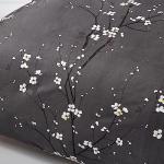WONGS Floral Queen Duvet Cover Set, 3 Pieces