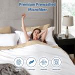 Cozy King Duvet Cover Set in Soft White