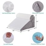 Adjustable Bed Wedge Pillow Set for Relief