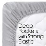 Blue Brushed Microfiber Twin Sheet Set - 3 Pieces