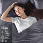 Utopia Bedding Full Sheet Set - Soft Microfiber Grey