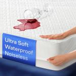 Waterproof Queen Mattress Protector with 360 Coverage