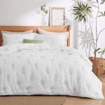 Bedsure Floral Quilt Set for Queen Bed