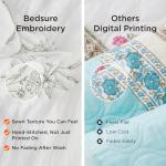 Bedsure Floral Quilt Set for Queen Bed