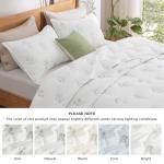 Bedsure Floral Quilt Set for Queen Bed
