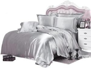 Tanya Luxury Silk Satin 5-Piece Comforter Set