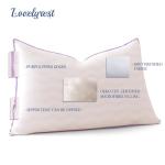 LOVELYREST Pillows Queen Size Set of 2,Luxury Hotel Quality Cooling Pillows with Zipper,Super Soft Down Alternative Fill for Side Back and Stomach Sleepers