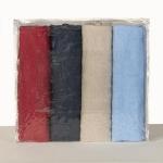 Glenna Jean 5 Pack Clear Zippered Storage Bags for Clothes,Closet Organizers and Storage Containers Vinyl Moving Bag for Bedding, Linen, Blankets, Comforters, Clothing & Toys SIZE 4 x 11 x 10"