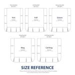 Cathay Home Double Brushed Microfiber Pleated Easy Fit Bed Skirt, Ultra Soft, Fade and Wrinkle Resistant - Blue Fog, Queen
