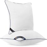 Utopia Bedding Throw Pillow Inserts (Pack of 2, White), 18 x 18 Inches Decorative Indoor Pillows for Sofa, Bed, Couch, Cushion Sham Stuffer