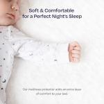California Design Den Premium Waterproof Mattress Protector for Twin XL Size Bed - Soft, Cooling, Noiseless, Machine Washable, Fitted Mattress Cover with 8-20 Inch Deep Pockets
