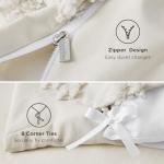 Bedsure Boho Kids Duvet Cover King Size（Duvet Insert/Comforter not Included - Tufted King Duvet Cover for All Seasons,Soft Shabby Chic Boho Bedding (Beige, 104" x 90")