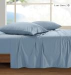 LANE LINEN 100% Egyptian Cotton Full Size Bed Sheets Set - 1500 Thread Count, 4 Piece Set - Luxury Sateen Weave Cotton Full Sheet Set - 15" Deep Pocket Full Size Sheets Set - French Blue
