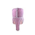 BLANCHO BEDDING Jewelry Display Holder Figure Stand Beautiful Shoe Ring (Light Pink Shoe)