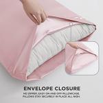 Juicy Couture Full Size Silk Satin Bed Sheet Set, Deep Pocket Silky Full Sheet Set with 1 Fitted Sheet, 1 Flat Sheet and 2 Pillow Case, Wrinkle Resistant and Anti Pilling Bed Sheets - Pink