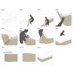 Madison Park Simple Fit Bedskirt, Khaki, Model:MP11-5368