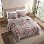 Eddie Bauer - Twin Quilt Set, Reversible Cotton Bedding with Matching Sham, Medium-Weight for Year Round Use, Dorm Essentials (Hawthorne Brown)