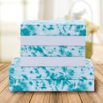Elegant Comfort Luxury Soft Bed Sheets Tie Dye Pattern 1500 Thread Count Percale Egyptian Quality Microfiber Softness Wrinkle and Fade Resistant (6-Piece) Bedding Set, Full, Tie Dye Teal