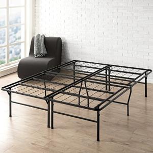 Best Price Mattress 18 Inch Metal Platform Beds w/Heavy Duty Steel Slat Mattress Foundation (No Box Spring Needed)