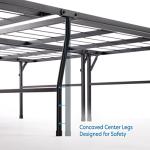 Best Price Mattress 18 Inch Metal Platform Beds w/Heavy Duty Steel Slat Mattress Foundation (No Box Spring Needed)