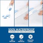 Utopia Bedding Zippered Mattress Encasement King Size (Pack of 2), 100% Waterproof, Dust Mite and Bed Bug Proof Mattress Protector, Absorbent 6-Sided Mattress Cover