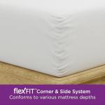AllerEase Ultimate Allergy Protection and Comfort Zippered Mattress Protector, Queen, White