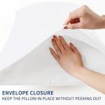 100% Egyptian Cotton Duvet Cover Set King Size, Waffle Weave Duvet Cover, 600 TC Soft Breathable Luxury Textured Bedding Set for All Season, 3 PCS, 1 Duvet Cover and 2 Pillowcases, White, 104"x90"