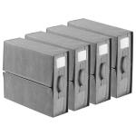4 Pack Bed Sheet Organizers,Foldable Linen Closet Organizers and Storage,Large Capacity Bed Sheet Organizer,blanket storage bags.Bedding Storage Box for Duvet Covers and Pillow(14.96X12.6X4.53inch)