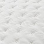 HIARUO 3-Piece Queen Quilt Set - Soft Warm Ultrasonic Reversible Pleated Ruffled Coverlet Bedspread Set (90 x 90 Inch) with 2 Pillow Sham (20 x 26 Inch), White