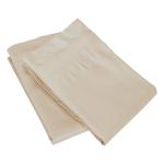 SUPERIOR 1000 Thread Count Egyptian Cotton Pillowcase Set, Pillow Covers for All Pillows and Sleepers, Soft Pillowcases for Bed Fashion, Basics, Large Cases, 2-Piece Set- Standard, Ivory