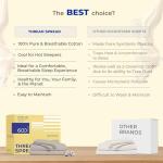 THREAD SPREAD 100% Egyptian Cotton Queen Size Sheet Set - 4 PC 600 Thread Count Egyptian Cotton Sheets Set for Queen Size Bed (Teal), Soft, Cooling, Luxury Hotel 16" Deep Pocket Sateen Bedsheet