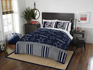 Northwest NFL Dallas Cowboys Unisex-Adult Bed in a Bag Set, Queen, Rotary