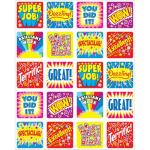 Carson Dellosa 120 Inspirational Stickers for Kids, 6 Sheets of Incentives With Positive Affirmations for Prizes, Reward Chart, School Supplies for Teachers, Classroom Must Haves