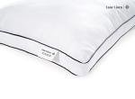 LANE LINEN Bed Pillows Standard Size Set of 2, Medium Soft Support Gusseted Hotel Pillows, Down Alternative Standard Pillow for Side Sleepers, Machine Washable, Comfortable for Quality Sleep - White