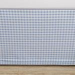 Laura Ashley Home - Cotton Ruffled Bedskirt, Lightweight & Classic Style (Hedy Blue, Twin)