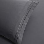 Clara Clark RV Queen Sheets, 6 Piece RV Sheets Set - Hotel Luxury Sheets for RV Bunks, Super Soft Bedding Set, Short Queen,Charcoal Gray