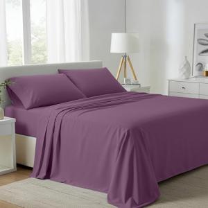 Luxury Plum 800 Thread Count Cotton Sheet Set