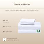 Luxury 800 Thread Count King Size Cotton Sheets