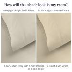 Luxury Ivory California King Cotton Sheet Set