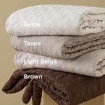 Bedsure Lightweight Queen Quilt Bedding Set - Beige