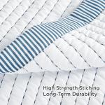 Bedsure White Lightweight Queen Bedspread Set