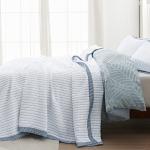 Bedsure White Lightweight Queen Bedspread Set