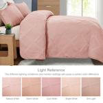 Blush Pink Twin/Twin XL 2-Piece Quilt Set