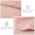 Blush Pink Twin/Twin XL 2-Piece Quilt Set
