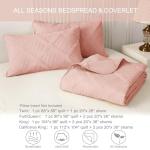 Blush Pink Twin/Twin XL 2-Piece Quilt Set