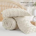 Boho Beige Twin Comforter Set - 2 Pieces
