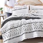 Boho Queen Bedspread Set with Pillow Cases