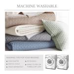 Charcoal Cross Stitch King Quilt Set